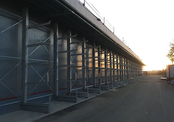 cantilever racking galvanized